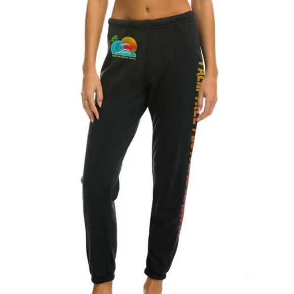 ISO Aviator Nation Palm Tree Festival Hawaii Hat & Sweatpants WTB - Picture 2 of 2